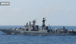 Nga đưa chiến hạm chống ngấm đến Biển Đông tập trận