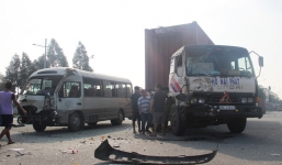 Tai nạn giao thông nghiêm trọng ở Bình Dương, 6 người bị thương