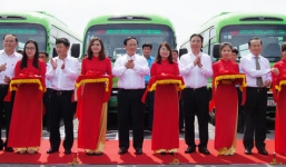 Hà Nội khai trương thêm 2 tuyến buýt gom 84 và 85 nối các khu đô thị lớn