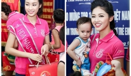 Khánh Thi 'đá xéo' về chuyến đi từ thiện của Hoa hậu Đỗ Mỹ Linh?