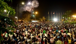 Mãn nhãn màn pháo hoa mừng Quốc khánh ở Sài Gòn
