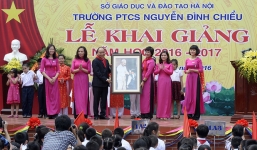 Chùm ảnh lãnh đạo Đảng, Nhà nước dự lễ khai giảng năm học mới