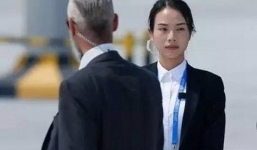 Nữ vệ sĩ Trung Quốc gây sốt ở G20 vì quá xinh đẹp