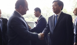 Tổng thống Pháp gửi lời cảm ơn riêng đến Bí thư Đinh La Thăng