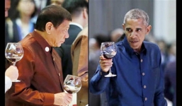 Obama - Duterte gặp mặt chớp nhoáng sau vụ thóa mạ