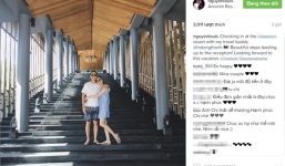 Vợ chồng Tăng Thanh Hà tận hưởng kỳ nghỉ sang chảnh