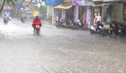 Áp thấp nhiệt đới trên biển Đông, Bắc Bộ mưa lớn