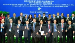 Thủ tướng Nguyễn Xuân Phúc đối thoại với các CEO hàng đầu Trung Quốc 