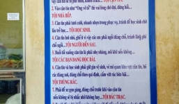 Bảng nội quy 'lạ' tại căng tin trường chuyên Lê Quý Đôn gây 'bão' mạng