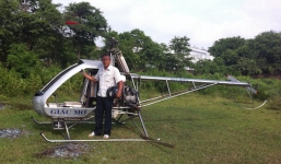 Trực thăng tự chế thứ 2 của 'hai lúa' Bình Dương đã cất cánh êm ái