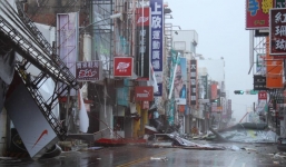 Siêu bão Meranti càn quét Đài Loan