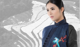 Minh Hạnh chinh phục nước Pháp bằng BST 'Hơi thở từ núi rừng Việt Nam'