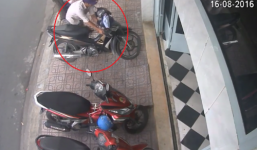 Video: 'Siêu trộm' bẻ khóa xe máy trong 3 giây