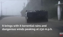 Video: Những cảnh tượng kinh hoàng nhất trong siêu bão Meranti