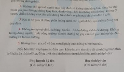 Hiệu trưởng trường bắt HS lớp 1 cam kết 'không chạy xe… lạng lách, đánh võng' nói gì?