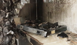 Rò rỉ bình gas, thanh niên bốc cháy như đuốc