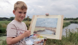 Họa sĩ nhí 14 tuổi trở thành triệu phú khi sở hữu 3 triệu USD