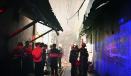 Mâu thuẫn gia đình, chồng khóa cửa đốt vợ cùng con trai 4 tháng tuổi