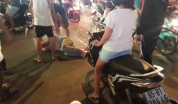 Tìm ra cặp vợ chồng đánh gục người đàn ông trên đường vì quẹt xe