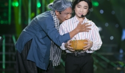 Xúc động xem lại Minh Thuận hóa bà nội trong Gương mặt thân quen nhí