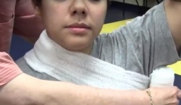 Sơ cứu nạn nhân bị tôn cứa cổ thế nào là đúng?