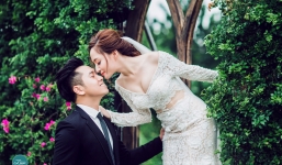 'Hotgirl vườn đào' Đan Thuỳ bất ngờ lên xe hoa cùng 'phi công' kém 2 tuổi