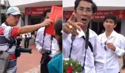 Xôn xao clip thợ ảnh xua đuổi, đập điện thoại của sinh viên trong lễ tốt nghiệp