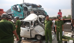 Tai nạn giao thông trên cầu Phú Mỹ, tài xế chết trên vô lăng