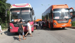 Tai nạn giao thông, 3 người thương vong dưới bánh xe khách