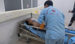 Nổ mìn tại công trường, 14 người bị thương