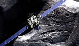 Tàu vũ trụ lao xuống mồ chôn trên sao chổi