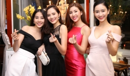 Dàn người đẹp Nam Em, Hà Thu, Bảo Như, Diệu Linh bất ngờ hội ngộ