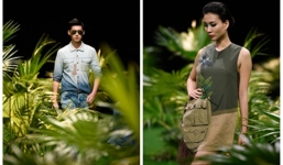 Rừng cọ xanh mướt trong đêm thứ 3 tại Vietnam Fashion Week