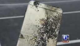 iPhone 6 Plus phát nổ trong túi quần người dùng