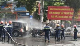 Nổ xe taxi ở Quảng Ninh: Danh tính tài xế tử vong trong xe