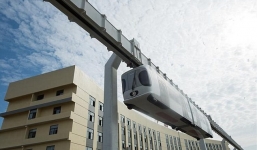 Tàu treo đầu tiên của thế giới chính thức ra mắt