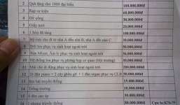 Hà Nội: Trường học kêu gọi mua tảng đá 100 triệu đồng