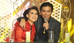 Phi Nhung tình tứ bên 'người tình trăm năm' Mạnh Quỳnh trong suốt sự kiện