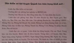 Tân giám đốc BHXH nói gì về dấu đỏ trên giấy mời dự tiệc chia tay người tiền nhiệm?