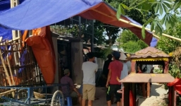 Thi thể người đàn ông không nguyên vẹn sau tiếng nổ lớn