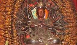 Tìm thấy pho tượng Phật nghìn tay nghìn mắt bị trộm