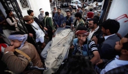 Ném bom đám tang, ít nhất 160 người thiệt mạng