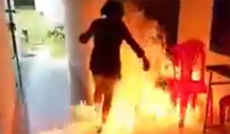 Người mua xăng, ép bé gái 13 tuổi đốt trường có thể bị xử lý hình sự