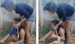 Nhóm nữ sinh đánh ghen đào hố, đánh đập 'tình địch' dã man bị bắt