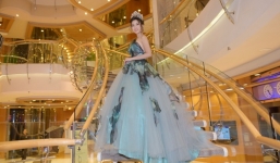 Hoa hậu Mỹ Linh xinh như công chúa trong sự kiện tại Đài Loan