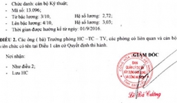 Không còn làm giám đốc vẫn ký quyết định nâng lương, tuyển người