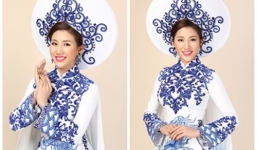 Bảo Như hé lộ trang phục truyền thống cho đêm chung kết HH Liên lục địa 2016