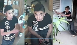 Thanh niên rất bình tĩnh hỏi giá, xem hàng kỹ lưỡng rồi bất ngờ cướp luôn