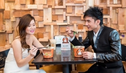 Vợ Đan Trường lần đầu xuất hiện lộ bụng bầu lớn