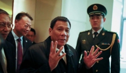 Duterte: Biển Đông không nằm trong chương trình nghị sự với Trung Quốc